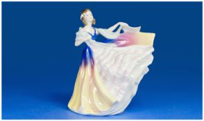 Royal Doulton Figure ``Lauren``, HN3290, designer D.V. Tootle, issued 1992 only, height 8 inches.