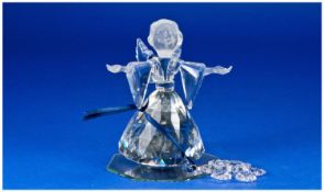Swarovski Crystal Figure `Angel` With Star. Designer Adi Stocker. Number 7475 000 006/194 761. 3.