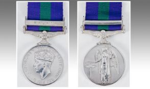 General Service Medal With Malaya Clasp, Awarded To 22224 184 Pte D Mc Leod RAMC