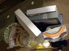 Box Of Miscellaneous Ceramics & Glassware.