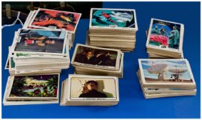 Small Trade Card Collection Comprising Space Collection, Champions, Joe 90 And Moonshot.