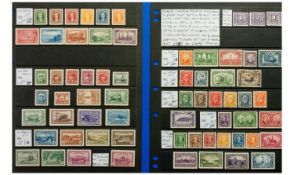 Canada 1927 to 1946, Fresh `superb` mint sets x 8, most stamps with light peel off hinges, sets