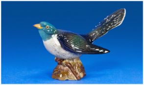 Beswick Bird Figure `Cuckoo`. Model no 2315, issued 1970 - 82. Height 5 inches.