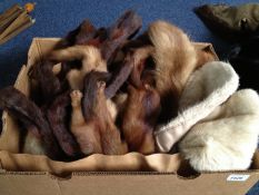 Collection of Assorted Furs including various stoles and tippets.