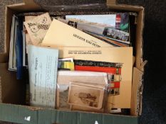 Large Box of Postcards and Carte de Vistes