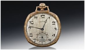 Illinois Open Faced Pocket Watch, serial number 4177829, dates the watch to 1923. With 17 jewels,