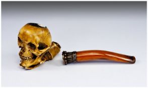 Oriental Style Opium Pipe.