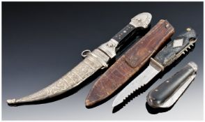 Collection Of Three Knives.