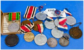 Collection Of Medallions, Medals, Commemorative & Associated Items etc.