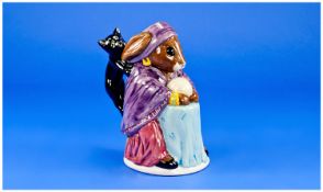 Royal Doulton Toby Jug Fortune Teller Bunnykins no 838 in limited edition of 1500. Issued 1999.
