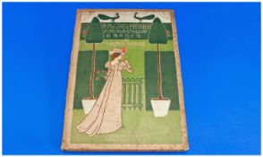 Hardback Book Titled ``A Floral Fantasy in an old English Garden`` by Walter Crane 1845-1915. Date