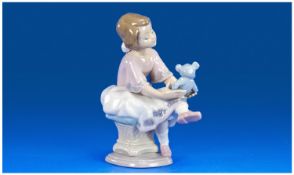 LLadro Collectors Society Figure `Best Friend` Model number 7620. Issued 1993. 6.25`` in height.
