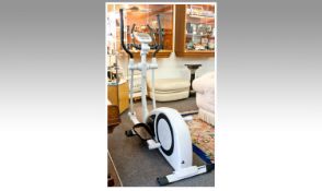 Large Kettler Rivo P Cross Trainer Exercise Machine, manual and automatic, the computer to top,