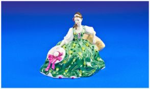 Royal Doulton Figure `Elyse` HN 2474 issued 1986. Designer M.Davies. 5.75`` in height.