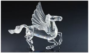 Swarovski Crystal Annual Limited Edition S.C.S Redemption Member Only Figure Date 1998 `Pegasus`