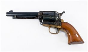 American Fine Quality Army and Navy 1860 Pattern Replica Colt finely blued with walnut stock,