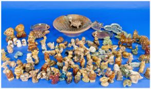 Very Large Collection Of Wade Whimsies, Miniatures & Figures, plus sets and animal figures. Hundreds