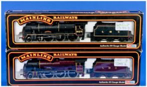 Mainline Railways Engine And Tender, 4-6-0 Rebuilt Class Locomotive L.M.S. (Preserved) Crimson,