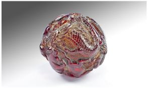 Amber Style Zodiac Ball.