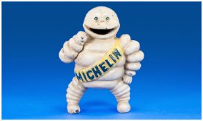 Cast Iron Novelty Money Bank in the form of the ``Michelin Man``.