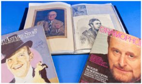 Albums Of Ephemera And Fred Astaire Life Story Book