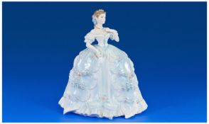 Royal Worcester Ltd Edition Figure no 1385 `The First Quadrille`. Date 1992 with certificate of