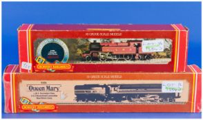 Hornby Railway Engine And Tender, R.834 `Queen Mary` L.M.S Coronation Class 4-6-2 Streamlined