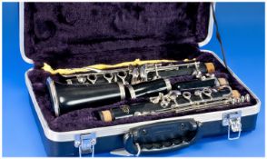 Clarinet By J.Michael. Complete and in excellent condition with quality hard case.