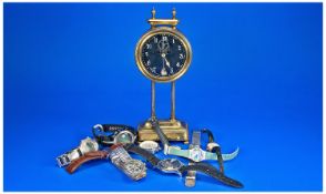 Mixed Lot Of Wristwatches, To Include A Swatch And Gravity Clock. A/F
