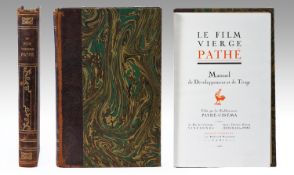 Le Film Vierge Pathe In French `The Virgin Path Film` a handbook of development and printing.