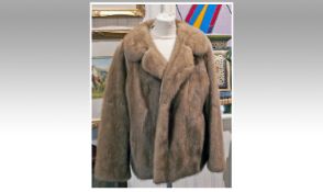 Ladies Mink Fur Jacket, fully lined.