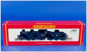 Hornby Railway Engine And Tender, R.2099A LMS 4-4-0 Class 2P Locomotive ``579`` Complete In Original