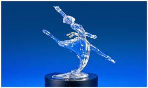 Swarovski Collectors Socety Annual Edition Figure `Anna Pavlova` Magic of Dance. Signed to base with