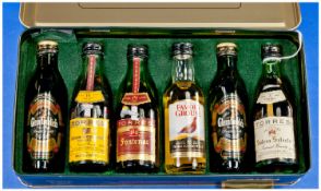 William Grants Minatures. Bottles of Whisky Collection. Six Bottles with Original box. Comprising,