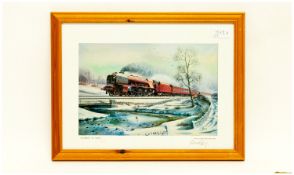 ``Duchess in Snow`` Signed Limeted Edition Print. 12`` x 8``