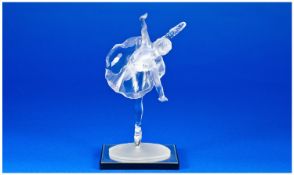 Swarovski Crystal Figure `Ballerina` designer Martin Zendron. Number 7550 0000 005/236 715. Issued