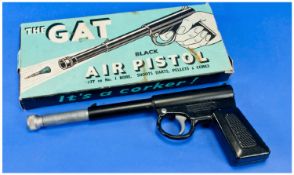 `The GAT` Black Air Pistol, original box