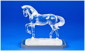 Swarovski Crystal Figure, Horse, Arabian Stallion. Issued 1998. Number 7612 000 002 221 609.
