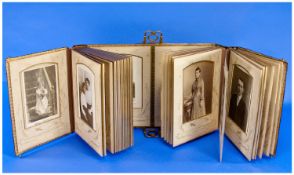 Cabinet Card Album and contents.