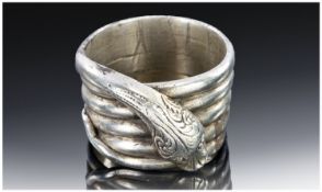 A Silver Snake Ring