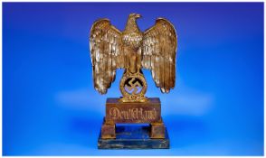 Bronze Style Third Reich Eagle Centrepiece.