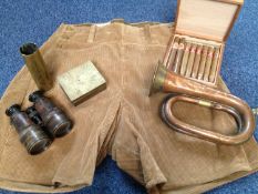 Mixed Lot Some Military Interest, Comprising Womans Land Army Corduroy Breeches, By John Lord &