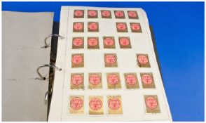Large Lever Arch file with large quantity of Austrian 1965 to 1967 stamps. Catalogue value around £