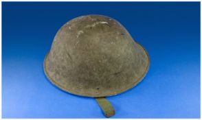 Military Helmet With Original Lining.