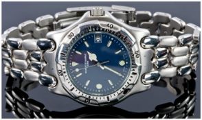 Gents Maurice De Mauriac Wristwatch. Stainless Steel Bracelet Strap.