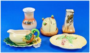 A Collection of Small Ceramic Items, various makes five in total, comprises A. Royal Doulton `The