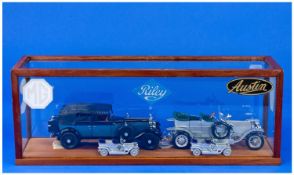 Franklin Mint Diecast Precision Model, 1907 Rolls Royce `The Silver Ghost`. Plus Franklin Mint