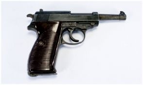 Lucer / Mauser P38 Replica Pistol. NM842 1974, with Bakelite grips.  400 x 255.
