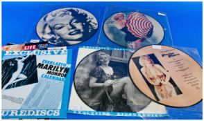 Marilyn Monroe Collection of Picture Records with many of her best known songs and others,