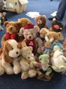Collection Of Harrods Soft Toys many still with original labels including teddy bears, Beatrix